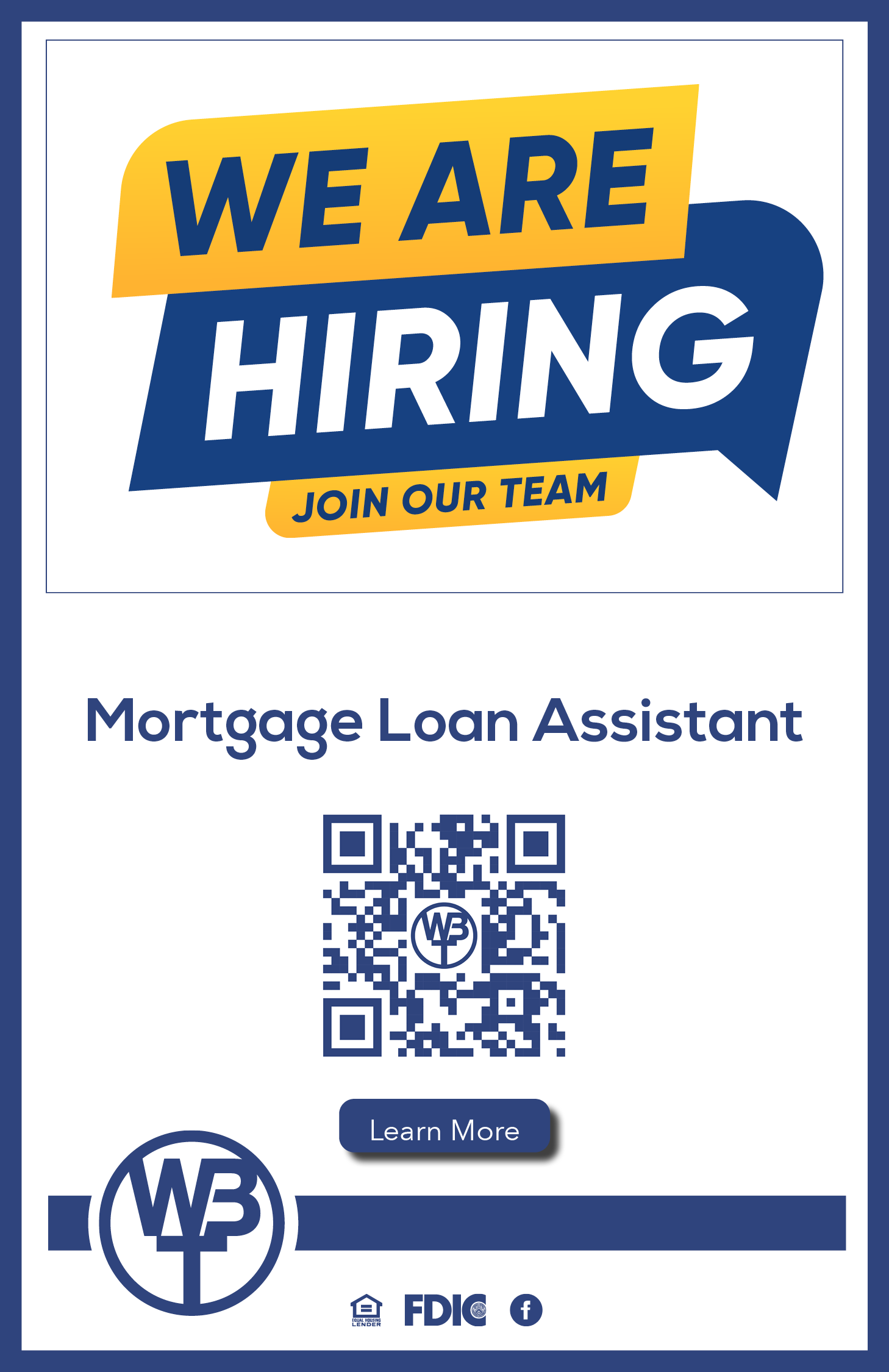 Wyoming Bank & Trust is hiring a Mortgage Loan Assistant. Apply on Indeed.